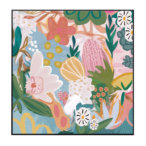 Zale Garden Framed Canvas Wall Art