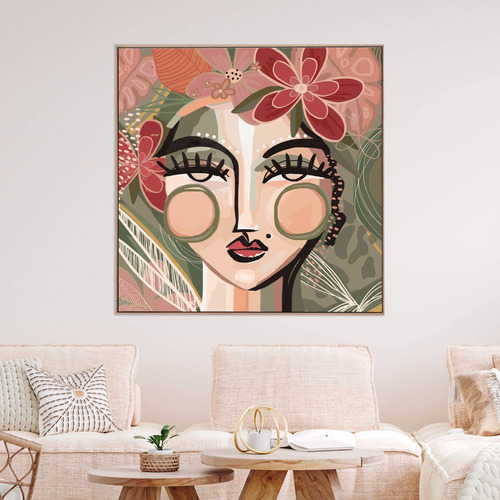 Earthentic Emily Framed Canvas Wall Art