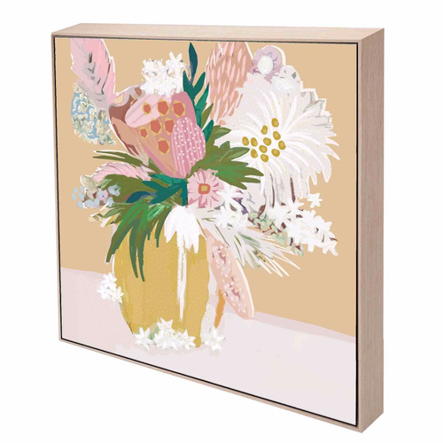 Varuna Bouquet Framed Canvas Wall Art