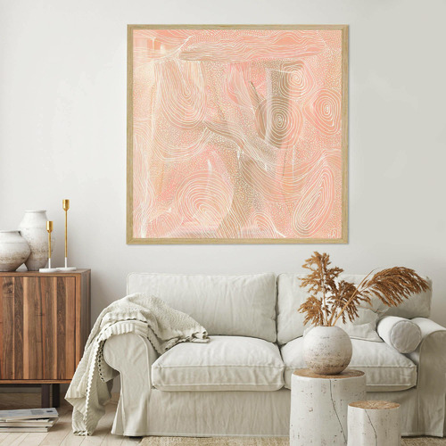 Wind Spirit Framed Acrylic Wall Art