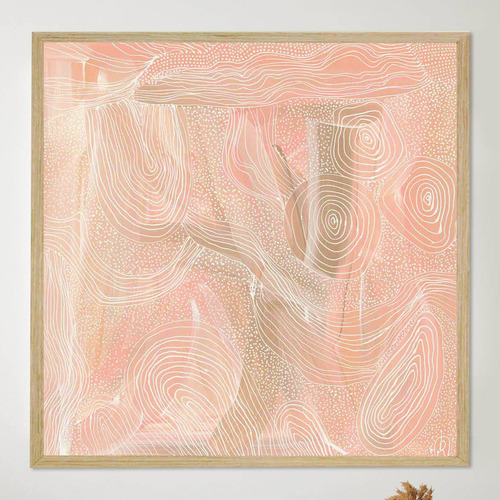 Wind Spirit Framed Acrylic Wall Art