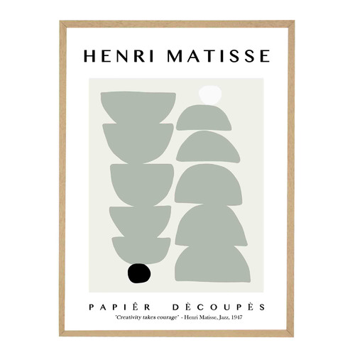 Sage Decoupe Framed Acrylic Wall Art