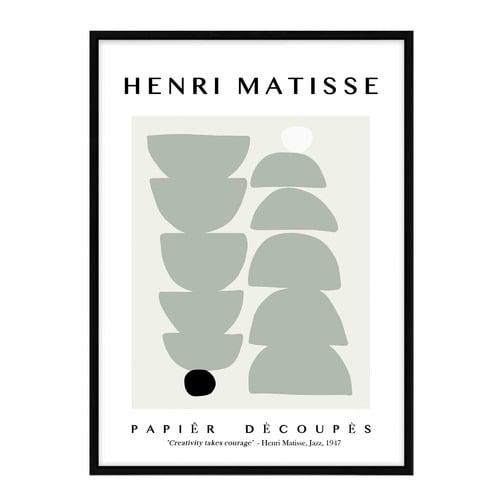Sage Decoupe Framed Acrylic Wall Art