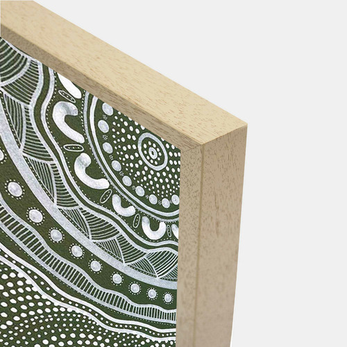 Ngularu Framed Printed Wall Art Temple & ster