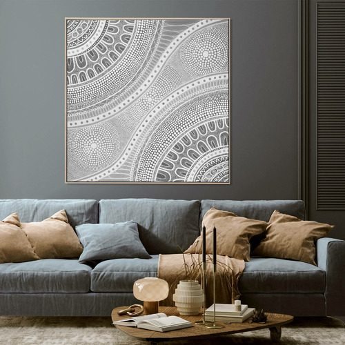 Nayiri Bami Nyara Framed Canvas Wall Art