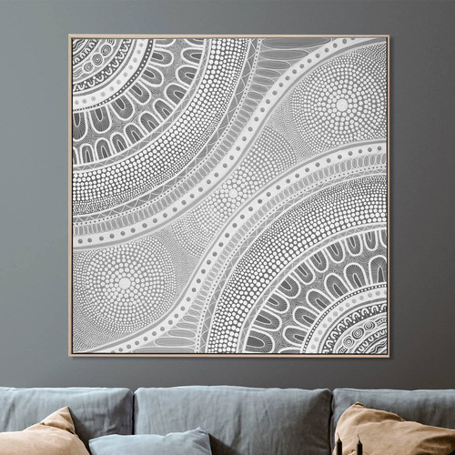 Nayiri Bami Nyara Framed Canvas Wall Art
