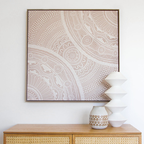 Tomaree & Yacaaba Framed Canvas Wall Art