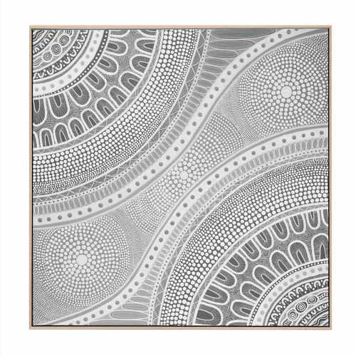 Nayiri Bami Nyara Framed Canvas Wall Art