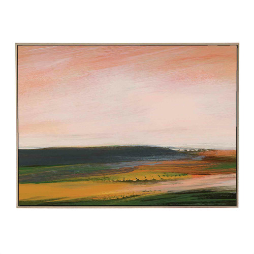 Cyprian Landscape Framed Canvas Wall Art