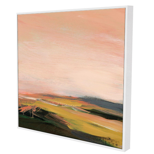 Cyprian Square Framed Canvas Wall Art Temple & ster