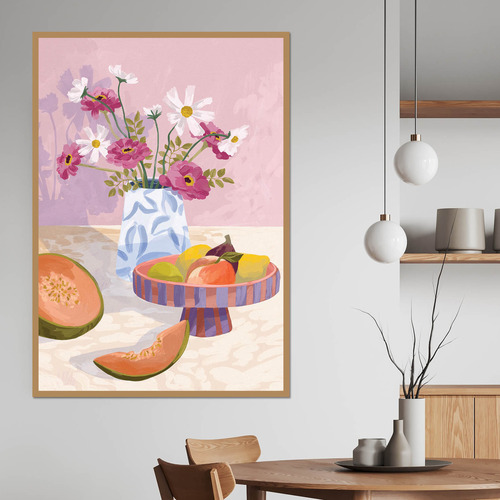 Spring Fruits Canvas Wall Art
