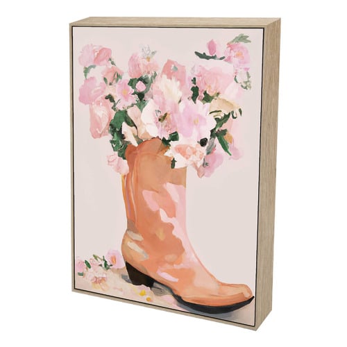 Cowgirl Bouquet Canvas Wall Art
