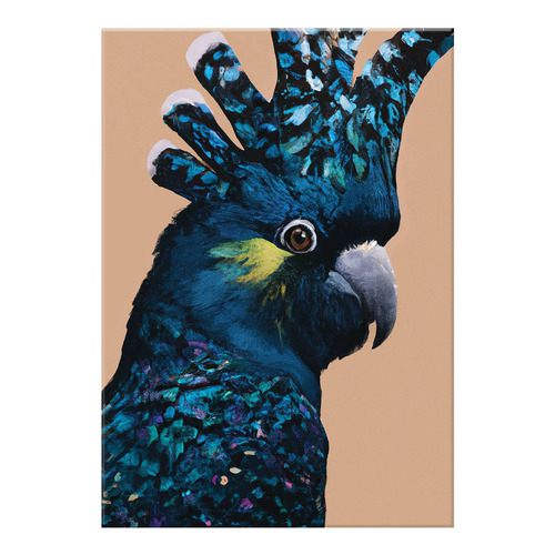 Jewel Parakeet Canvas Wall Art