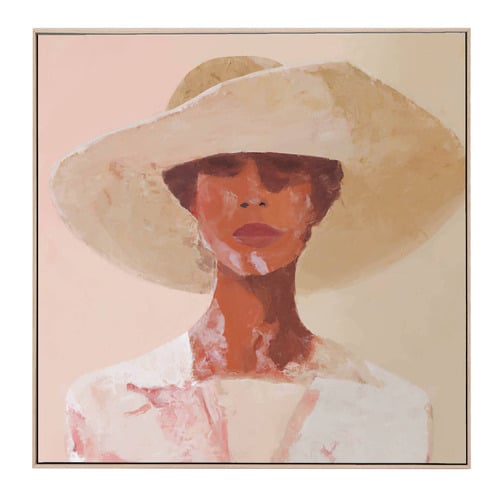 Blush Southern Bell Canvas Wall Art