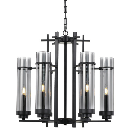 6 Light Burgess Metal Chandelier