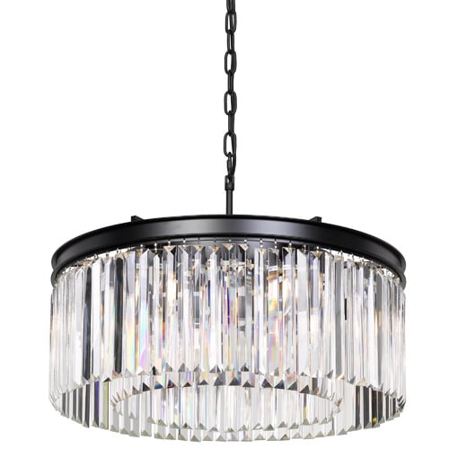 Serene Crystal Chandelier