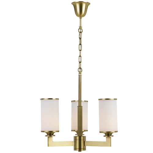 3 Light Ahern Metal Chandelier