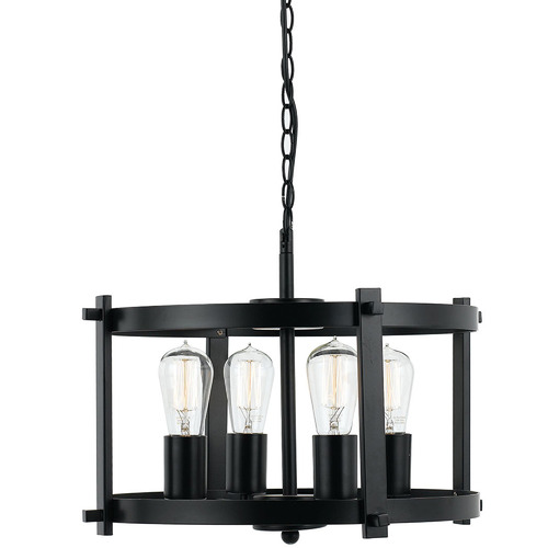 Finley 4 Light Metal Pendant