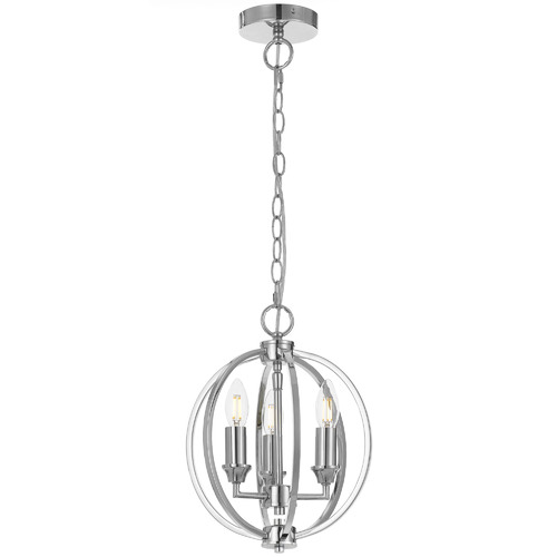 Kendall 3 Light Metal Pendant