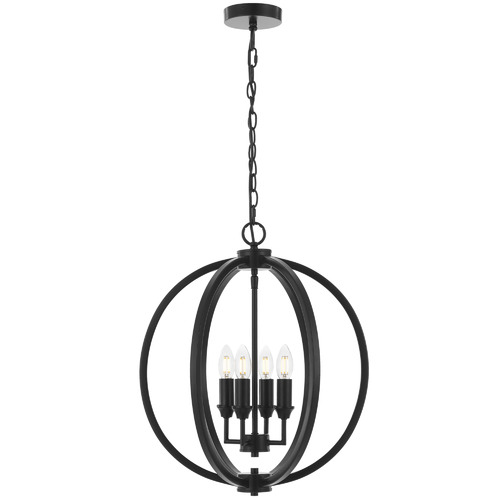 Kendall 4 Light Metal Pendant