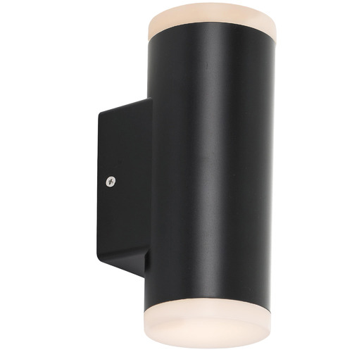 Black Ludek Outdoor Wall Lamp