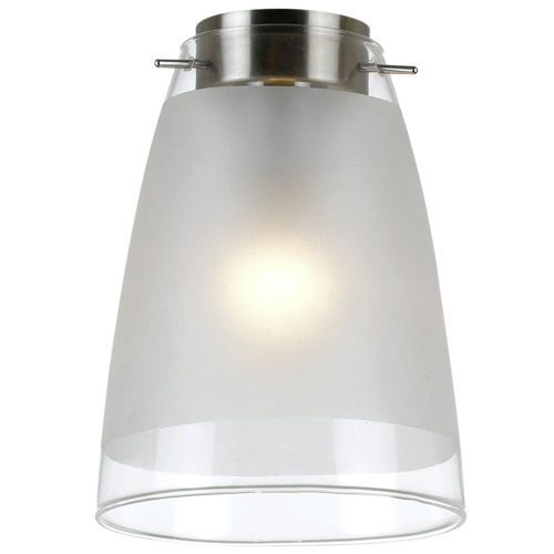 Frosted Lydia Glass Batten Fix Ceiling Light
