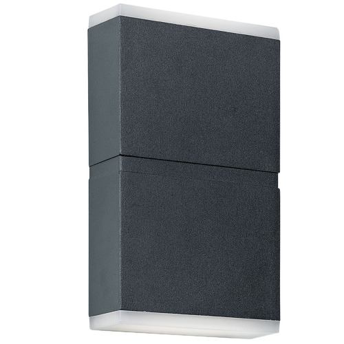 Black Nariko Up Down Outdoor Wall Light