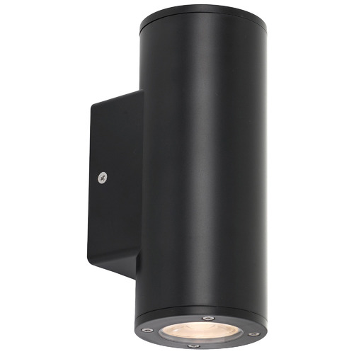 Black Rvin Outdoor Wall Lamp
