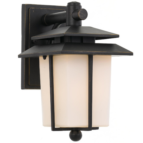Black Silvan Metal Outdoor Coach Light