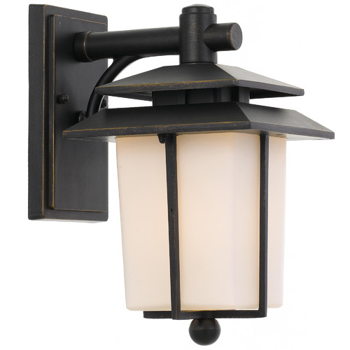 Black Silvan Metal Outdoor Coach Light