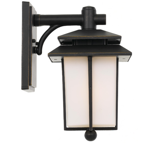 Black Silvan Metal Outdoor Coach Light