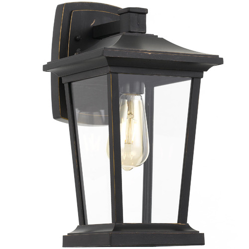 Black Walton Metal Outdoor Coach Light
