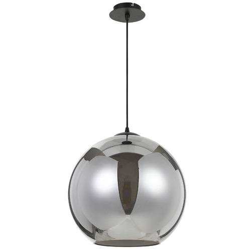 Smoke Bondi Iron & Glass Pendant Light