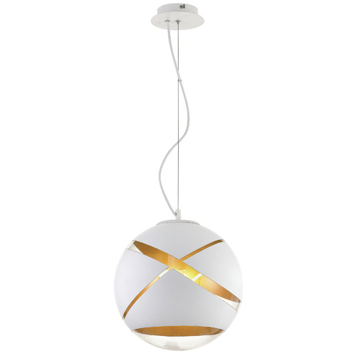 Matrix Iron & Glass Pendant Light