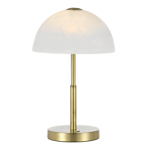 Marla Iron & Glass Touch Table Lamp
