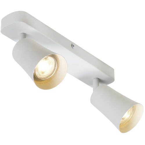 Bright Sea Lighting Alvey 2 Light Metal Spotlight | Temple & Webster