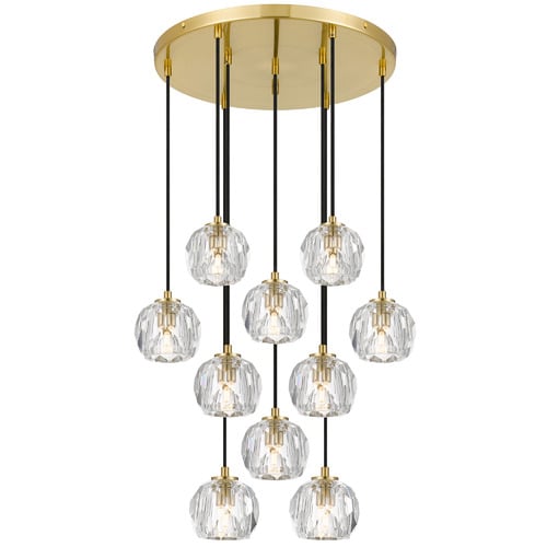 Zaha 10 Light Pendant