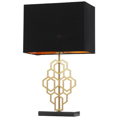 Zuckerberg Marble & Metal Table Lamp