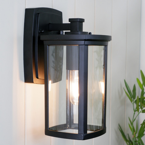 Black Reese Outdoor Wall Light