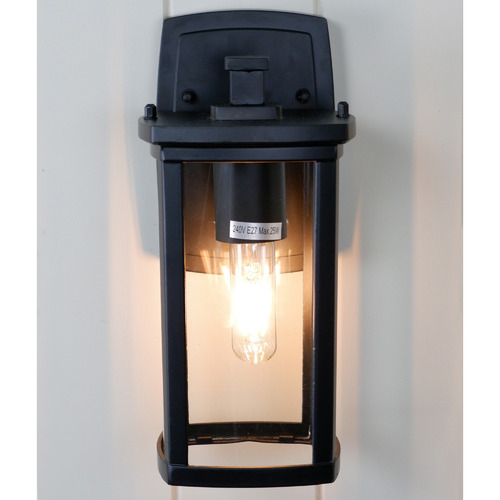 Black Reese Outdoor Wall Light