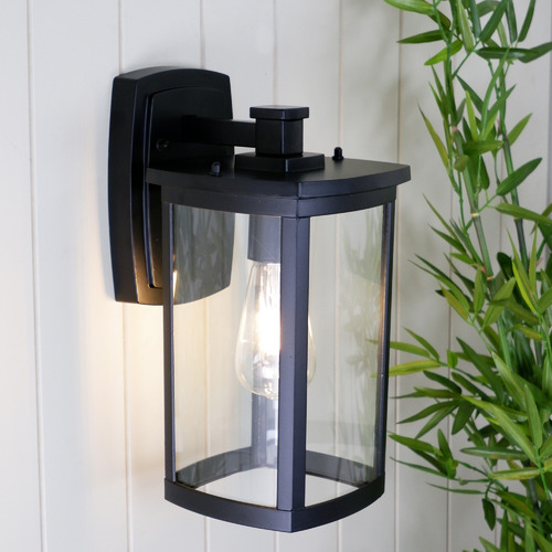 Black Reese Outdoor Wall Light