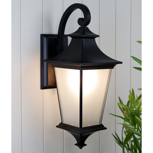 Black Westin Outdoor Wall Light