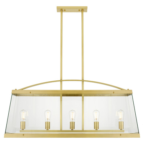 Colair Solid Brass 5 Light Pendant