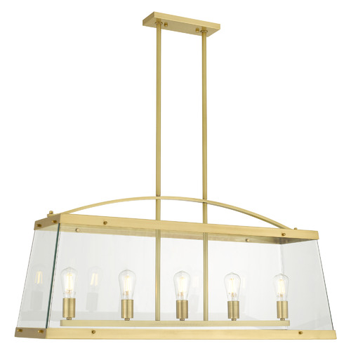 Colair Solid Brass 5 Light Pendant
