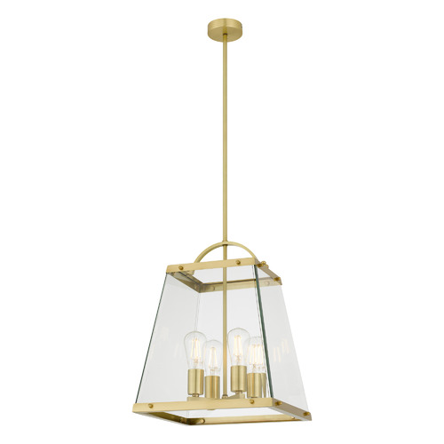 Colair Solid Brass 4 Light Pendant