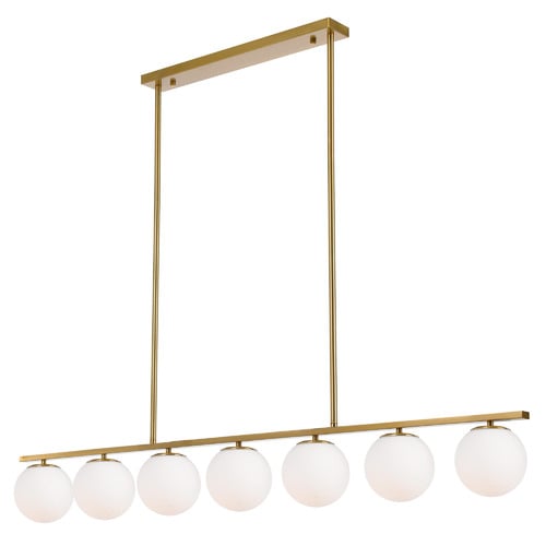 Blundell 7 Light Metal & Glass Pendant