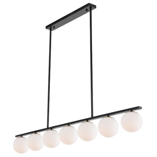 Blundell 7 Light Metal & Glass Pendant