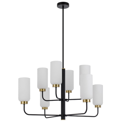 Jaramillo 8 Light Metal & Glass Pendant