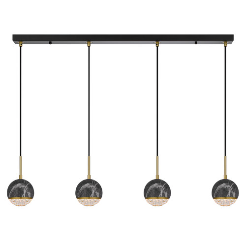 Oneta 4 Light Iron Pendant
