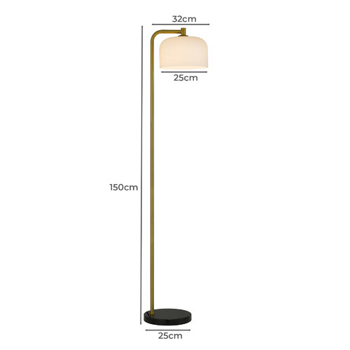 Bright Sea Lighting Kir Floor Lamp | Temple & Webster